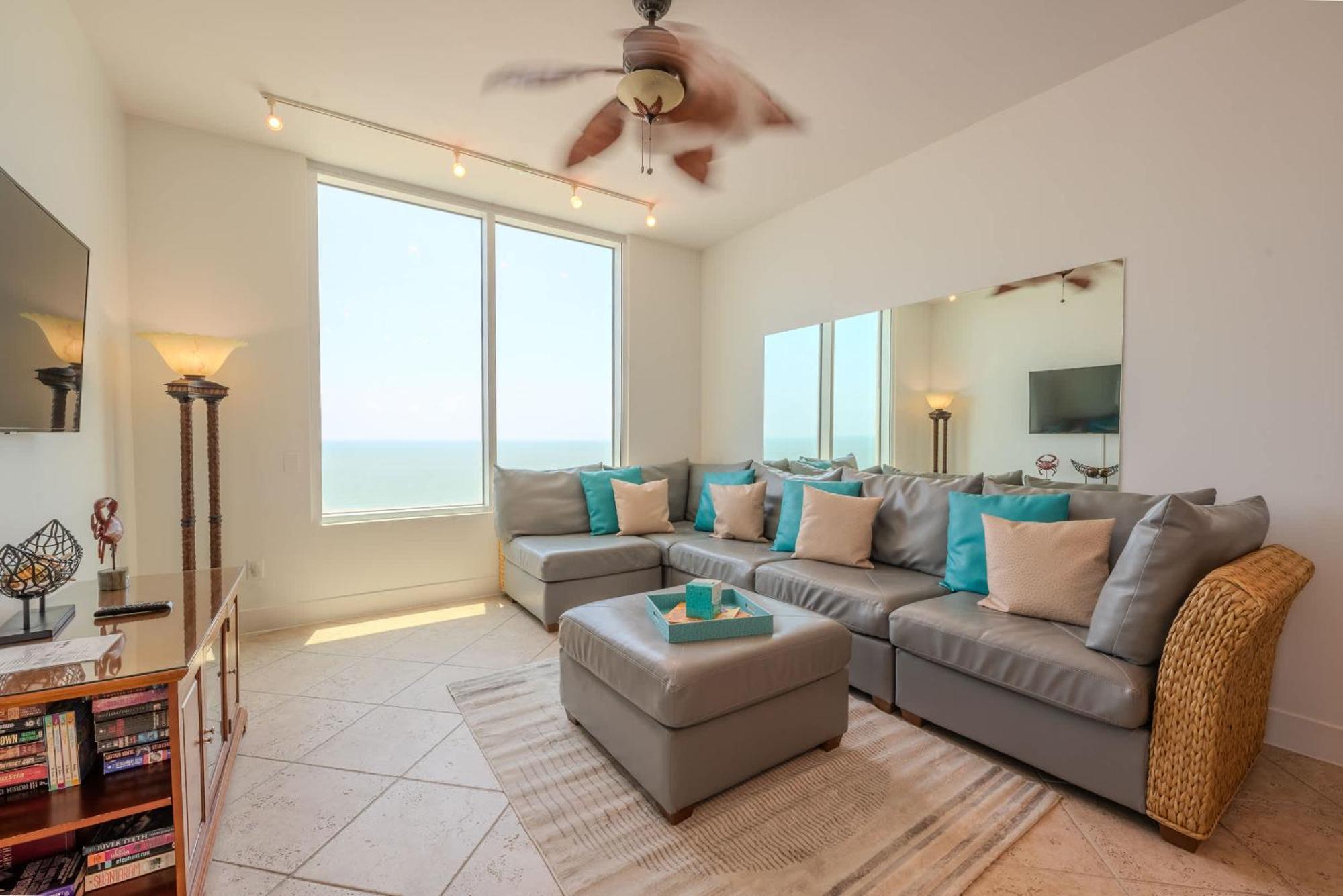1801 Sapphire Beachfront 3 Bedroom Condo Саут-Падре-Айленд Екстер'єр фото